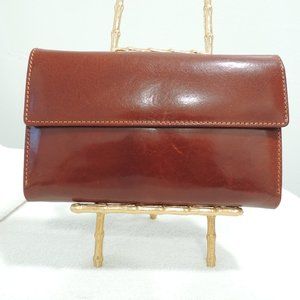 Beautiful Leather Tri Fold Wallet (NWOT)